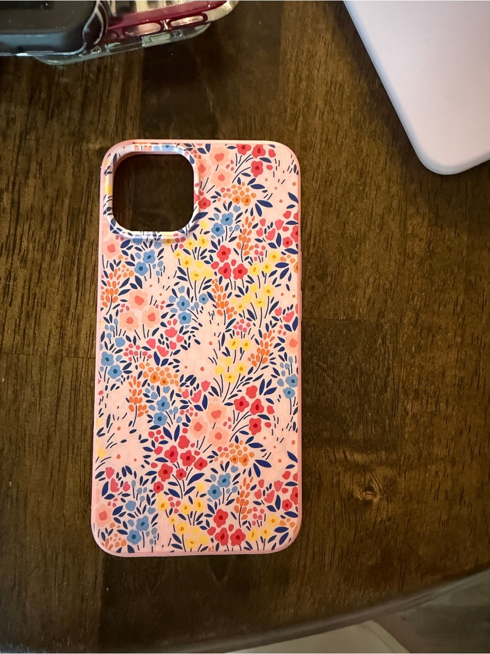 Floral Pink Multi-Color Protective Phone Case